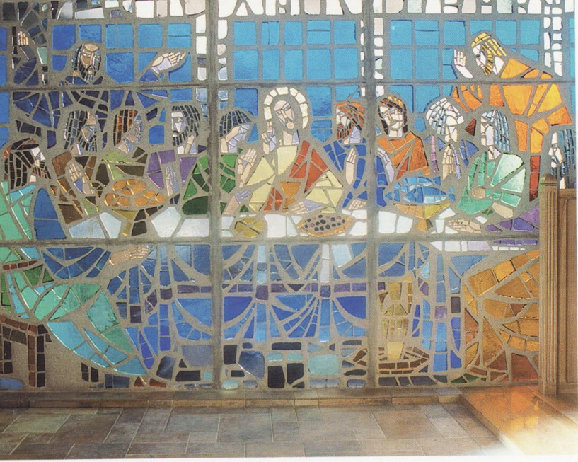 Vidriera de La Santa Cena